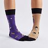 Носки «Так появился Раскольников», р-р 42-46, фиолетово-коричневые, превью фото 5