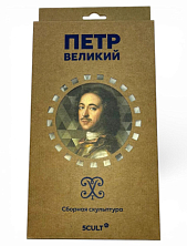 Картонный конструктор 3D «Пётр I», микро