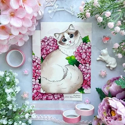 Открытка Лавкот «Рэгдолл», А6, фото 1.