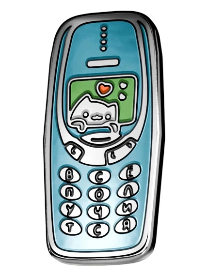 Металлический пин WAF WAF «Нокиа», фото 1.