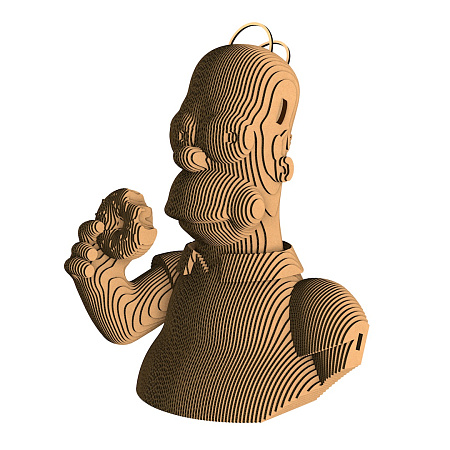 Картонный конструктор 3D «Гомер Симпсон»