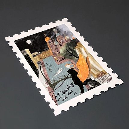 Открытка «Марка. Канал Грибоедова», фото 3.
