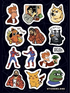 Стикерпак «Memes»
