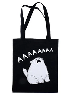 Сумка шоппер Barking Store «АААА», чёрный