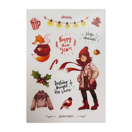 Стикерпак «Magic moments», А6, фото 1.