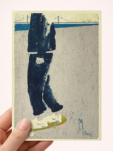 Открытка Максим Савва «No friends», А6