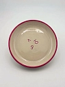 Тарелка ручной работы Ceramission «Л Ю Б», керамика, 12,5см, превью фото 4