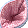 Мини-кошелёк ручной работы АМИ (Ami lé sac), голубой барашек, превью фото 2