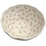 Глубокая тарелка ручной работы Slowday Ceramics в розовый цветочек, полуфарфор, превью фото 1