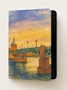 Обложка на паспорт DARI DARI «Мост через Неву», искусственная кожа, превью фото 1