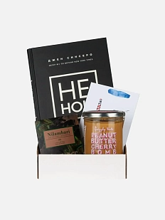 Подарочный набор с книгой «Не ной» и сладостями