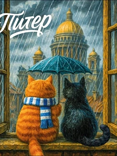 Магнит СОКОЛ (Falcon home) «Котики под зонтом»