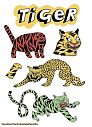 Стикерпак А6 «Tiger», превью фото 1