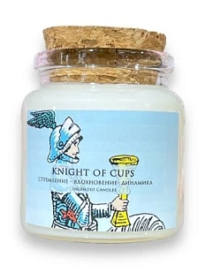 Соевая свеча Таро «Рыцарь кубков», 55 мл