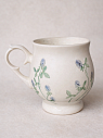 Кружка ручной работы Верба керамика ландыш «Клевер», керамика, 300 мл, превью фото 2