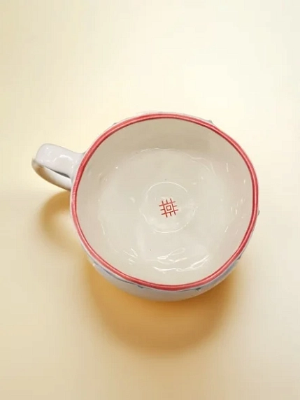 Кружка Быкова керамика на ножках с шипами Орепей, 200 мл, керамика, фото 2.