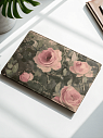 Обложка на студенческий билет «Розы», экокожа, превью фото 2