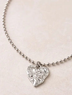 Цепь Мигетт с подвеской «Сердце», латунь