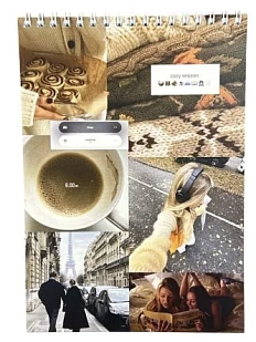 Блокнот на пружине АМИ (Ami lé sac) «Cozy season», А5, 40 листов