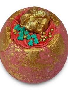 Бомбочка для ванны Boom Shop «Роскошь праздника» 250 г, красная