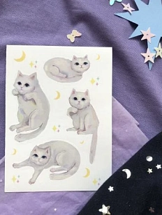 Стикерпак «Кошечки», А7