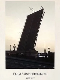 Открытка «Пленочное фото. Троицкий мост»