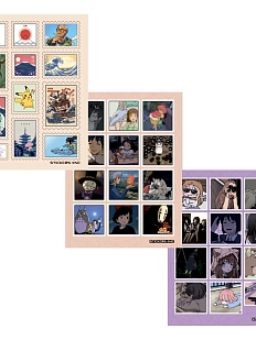Набор стикерпаков 3 шт: «Studio Ghibli», «Japan», «Anime Mood»