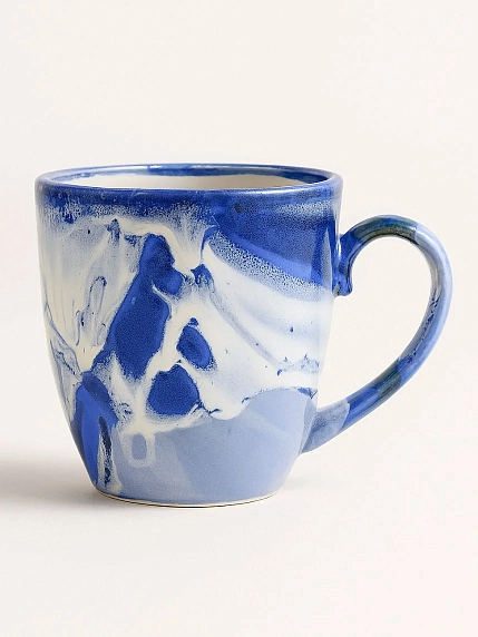 Кружка ручной работы Тата вытворяет/NF ceramics «Piz**ts. Nah*y. Bl*at», керамика, 400 мл, фото 2.