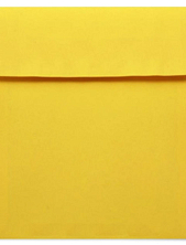 Конверт желтый квадратный 16 × 16 см