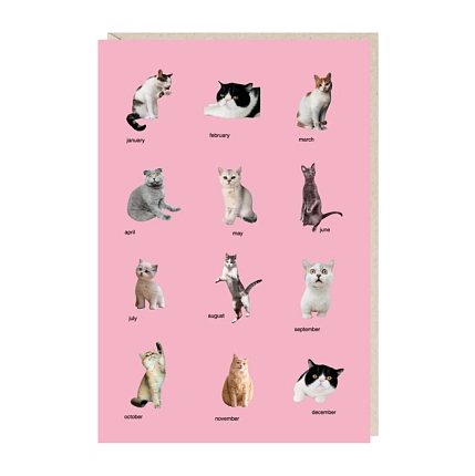 Открытка «Календарь», Mitrozhe, фото 1.