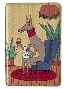 Картхолдер Валя Карнавалова «Собака с котиком», ПВХ