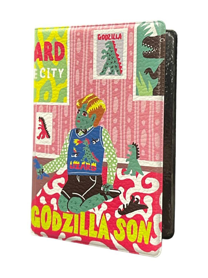 Обложка на паспорт «Godzilla son», фото 1.