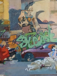 Постер интерьерный Василий Аникин «Один обычный день в Санкт-Петербурге», А3