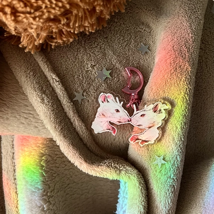 Брелок «Крысята», фото 3.