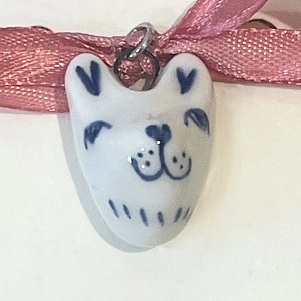 Подвеска Августа «Мишка», фарфор, фото 2.