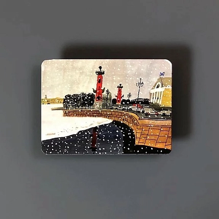 Магнит Подписные изделия «Ростральные колонны», фото 3.