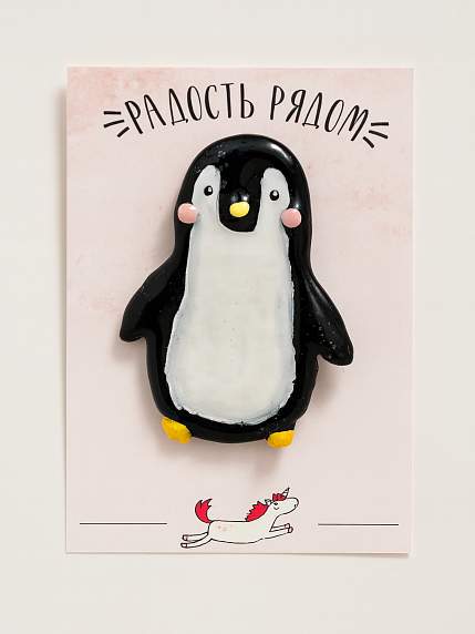Брошь «Пингвиненок», фото 2.