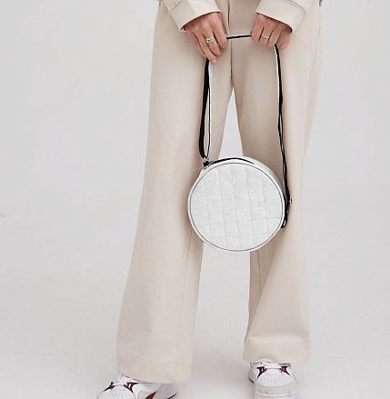 Сумка Ranzel Bags «Lima White», тайвек, белая, фото 4.
