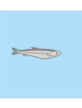 Металлический значок Heart of Moscow «Корюшка» серия Петербург