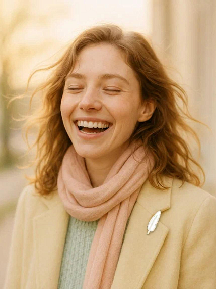 Металлический пин WAF WAF «Перышко», фото 2.