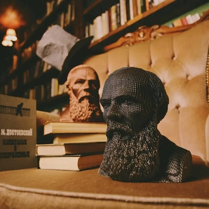 Картонный конструктор 3D «Фёдор Достоевский», фото 4.