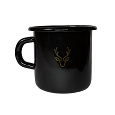 Эмалированная кружка «‎Golden Deer», чёрная, 400 мл