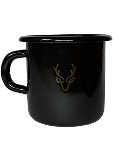 Эмалированная кружка «‎Golden Deer», чёрная, 400 мл