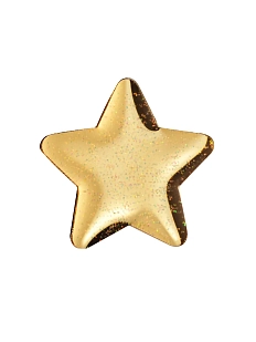 Брошь Monolama «Звездочка», золотая