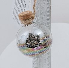 Ёлочный шар «Добрый», 6 см