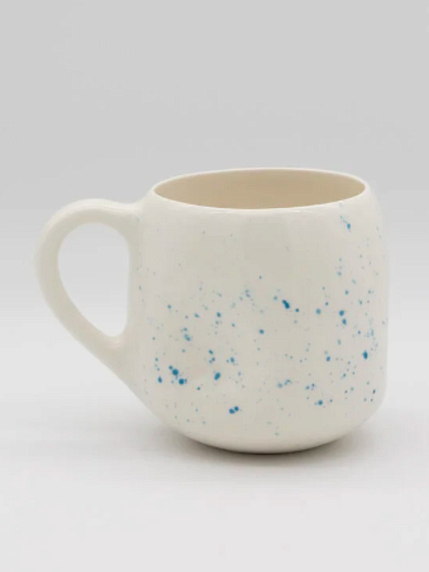 Кружка ручной работы круглая «Хочу быть морем и топить людей», керамика, 400 мл, фото 2.