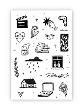 Стикерпак «Темнота», А6