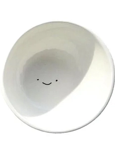 Пиала для чая ручной работы Ладан керамика «Смайлик», полуфарфор, 180 мл