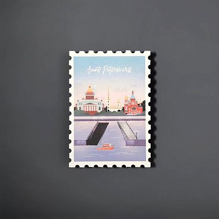Открытка «Марка. Санкт-Петербург», фото 2.