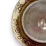 Тарелка с бортиками ручной работы «Луна», светло-коричневая, керамика, 23 см, превью фото 2